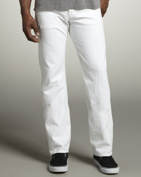 Standard Clean White Jeans
