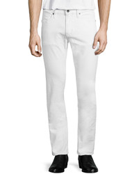 John Varvatos Star Usa Bowery Slim Fit Jeans Bone White