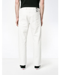 Raf Simons Straight Bleached Jeans