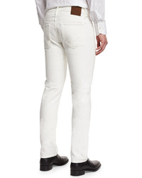 Tom Ford Straight Fit Denim Jeans White