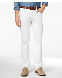 Tommy Hilfiger Straight Fit White Jeans