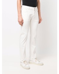 Jacob Cohen Straight Leg Bandana Jeans