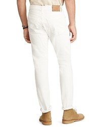 Polo Ralph Lauren Sullivan Slim Fit Jeans In Denim White