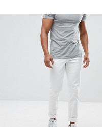 ASOS DESIGN Tall Slim Jeans In White
