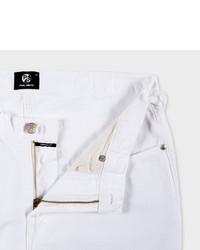Paul Smith Tapered Fit White Jeans
