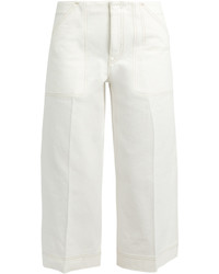 Acne Studios Texel Cropped Wide Leg Jeans