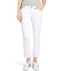 Current/Elliott The Cropped Straight Straight Leg Crop Jeans