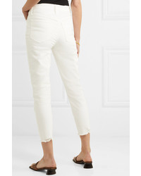 Madewell The Perfect Vintage Cropped High Rise Straight Leg Jeans