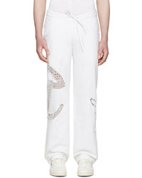 Telfar White Basic Lace Jeans
