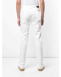 D'urban White Chino Trousers