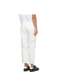Valentino White Five Pocket Chino Jeans