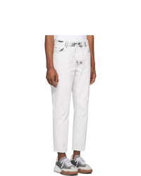 Stella McCartney White Galaxy Wash Denzel Jeans