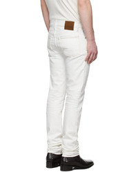 Tom Ford White Selvedge Slim Jeans