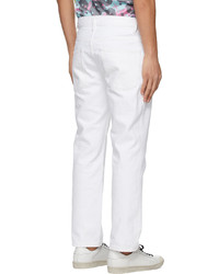Tanaka White Slim Crop Jeans