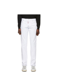 DSQUARED2 White Slim Jeans