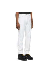 Adaptation White Straight Jeans