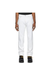 Adaptation White Straight Jeans