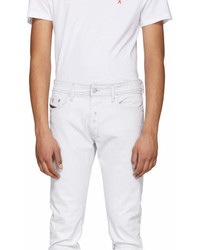 Diesel White Tepphar Jeans