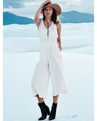 Free People Decca Chambray Jumpsuit