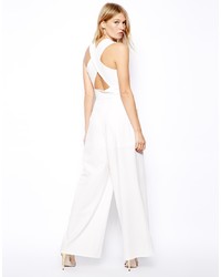 Love Jumpsuit With Cross Back