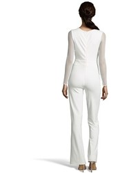 Sheri Bodell Mesh Necksleeve Jumpsuit