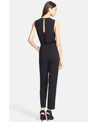 Theory Remaline Stretch Crepe Jumpsuit