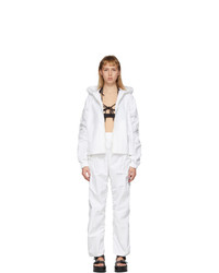 Hyein Seo White Detachable Jacket Jumpsuit