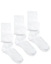 Asos Knee High Socks In 3 Pack White