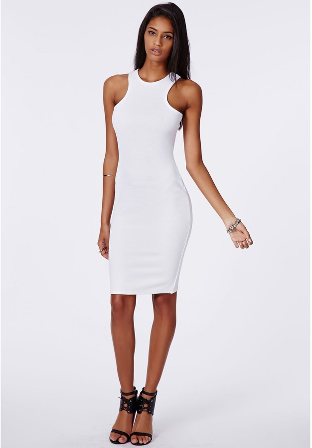 Zara bodycon DRESS white