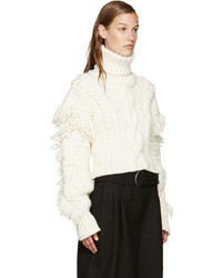 Off-White Cable Knit Sweater