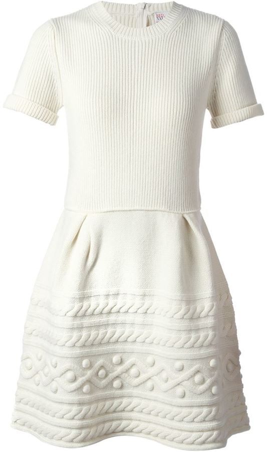 red valentino knit dress