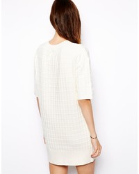 Asos Structured Waffle Knit Dress