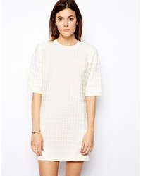 Asos Structured Waffle Knit Dress