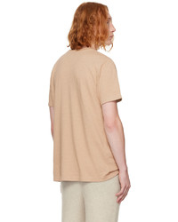 The Elder Statesman Beige Super Soft T Shirt