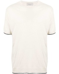Low Brand Contrasting Detail Knitted T Shirt