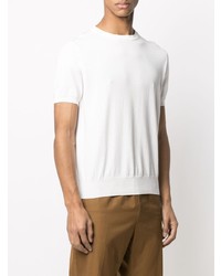 Canali Knitted Cotton T Shirt