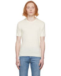 Tom Ford Off White Knit T Shirt