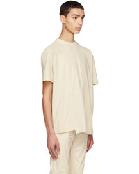 BOSS Off White Tepatch T Shirt