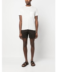 Orlebar Brown Short Sleeve Linen Flax T Shirt