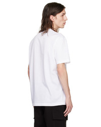 Versace White Barocco Silhouette T Shirt