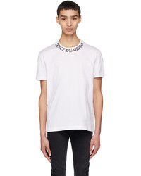 Dolce & Gabbana White Bonded T Shirt