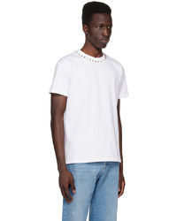 Valentino White Crewneck T Shirt