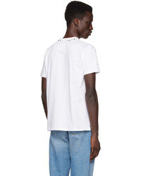 Valentino White Crewneck T Shirt