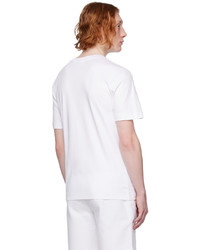 Lacoste White Crewneck T Shirt