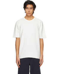 CFCL White Garter Half Sleeve T Shirt