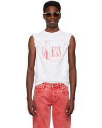 Guess Jeans U.S.A. White Gusa Capital T Shirt