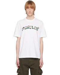 Moncler White Patch T Shirt