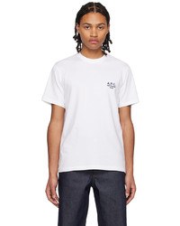 A.P.C. White Raymond T Shirt