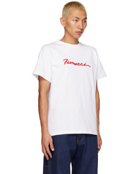 Fiorucci White Squiggle T Shirt