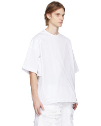 Juun.J White Vented T Shirt